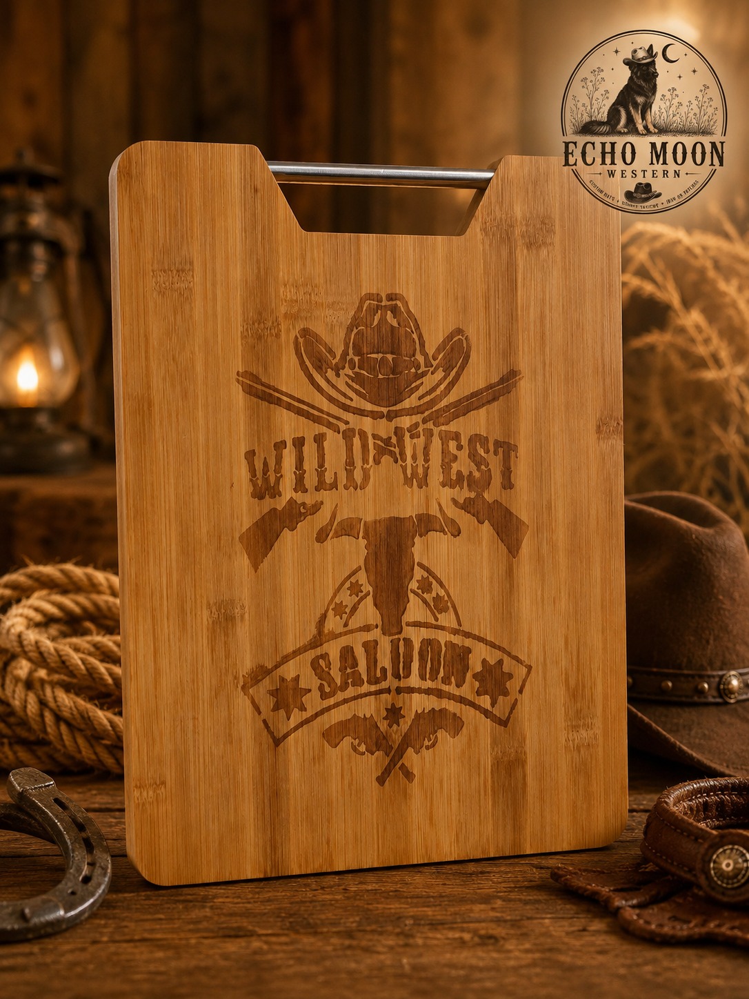 Wild West Saloon chopping board